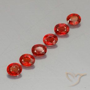Achetez naturel 2,12ct orange saphir gems, coupe ovale, en provenance tanzanie chez gemselect. en stock, livraison internationale!