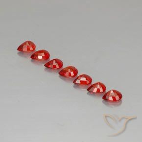 Achetez naturel 1,97ct orange saphir gems, en forme de poire, en provenance tanzanie chez gemselect. en stock, livraison internationale!