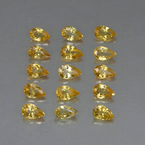 Achetez naturel ct or saphir gems, en forme de poire, en provenance tanzanie chez gemselect. en stock, livraison internationale!