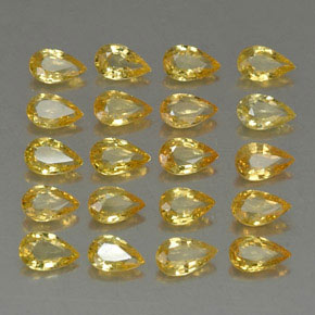 Achetez naturel ct or saphir gems, en forme de poire, en provenance tanzanie chez gemselect. en stock, livraison internationale!