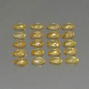 Achetez naturel ct or saphir gems, en forme de poire, en provenance tanzanie chez gemselect. en stock, livraison internationale!
