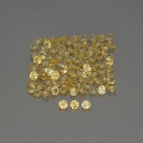 Achetez naturel ct jaune saphir gems, coupe roude, en provenance tanzanie (songea) chez gemselect. en stock, livraison internationale!