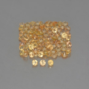 Achetez naturel ct jaune saphir gems, coupe roude, en provenance tanzanie (songea) chez gemselect. en stock, livraison internationale!