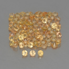 Achetez naturel ct jaune saphir gems, coupe roude, en provenance tanzanie (songea) chez gemselect. en stock, livraison internationale!