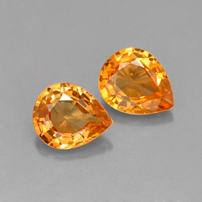 Achetez naturel ct orange saphir gems, en forme de poire, en provenance tanzanie (songea) chez gemselect. en stock, livraison internationale!