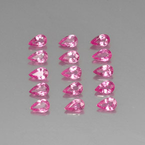 Achetez naturel 4,04ct rose saphir gems, en forme de poire, en provenance madagascar chez gemselect. en stock, livraison internationale!