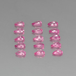 Achetez naturel 4,04ct rose saphir gems, en forme de poire, en provenance madagascar chez gemselect. en stock, livraison internationale!