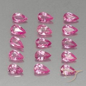 Shop natural 3.62ct Rose moyen Saphir gems, En forme de poire, from Madagascar at GemSelect. In stock, global shipping!