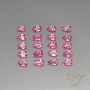 Shop natural 4.36ct Rose foncé Saphir gems, En forme de poire, from Madagascar at GemSelect. In stock, global shipping!