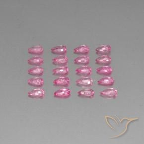 Shop natural 4.36ct Rose foncé Saphir gems, En forme de poire, from Madagascar at GemSelect. In stock, global shipping!