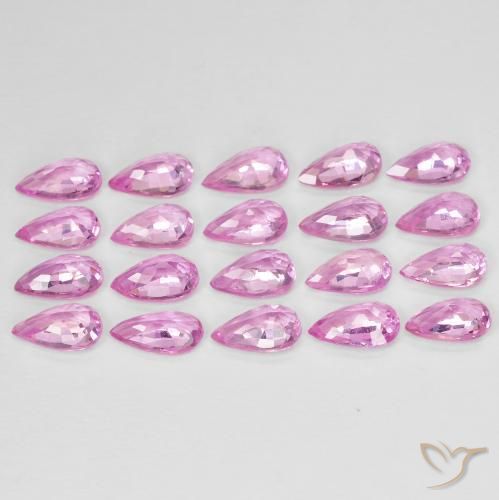 Shop natural 4.48ct Rose pourpre royal léger Saphir gems, En forme de poire, from Madagascar at GemSelect. In stock, global shipping!