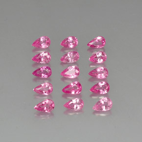 Achetez naturel 4,21ct rose saphir gems, en forme de poire, en provenance madagascar chez gemselect. en stock, livraison internationale!