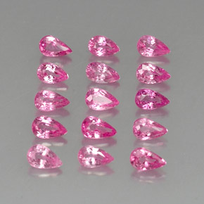 Achetez naturel 4,21ct rose saphir gems, en forme de poire, en provenance madagascar chez gemselect. en stock, livraison internationale!