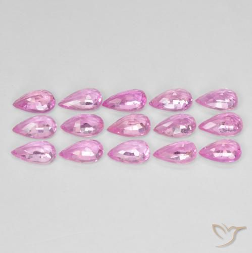 Shop natural 3.77ct Magenta profond Saphir gems, En forme de poire, from Madagascar at GemSelect. In stock, global shipping!