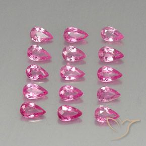 Achetez naturel 3,58ct rose saphir gems, en forme de poire, en provenance madagascar chez gemselect. en stock, livraison internationale!