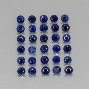 Achetez naturel ct bleue saphir gems, coupe roude, en provenance madagascar / mine diego chez gemselect. en stock, livraison internationale!