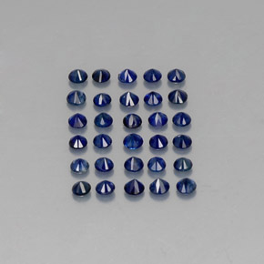 Achetez naturel ct bleue saphir gems, coupe roude, en provenance madagascar / mine diego chez gemselect. en stock, livraison internationale!