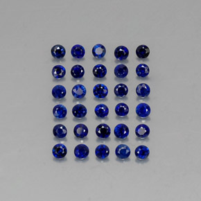 Achetez naturel ct bleue saphir gems, coupe roude, en provenance madagascar / mine diego chez gemselect. en stock, livraison internationale!
