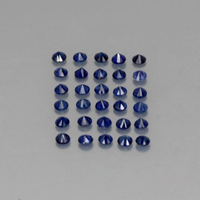 Achetez naturel ct bleue saphir gems, coupe roude, en provenance madagascar / mine diego chez gemselect. en stock, livraison internationale!