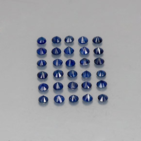 Achetez naturel ct bleue saphir gems, coupe roude, en provenance madagascar / mine diego chez gemselect. en stock, livraison internationale!
