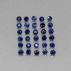 Achetez naturel ct bleue saphir gems, coupe roude, en provenance madagascar / mine diego chez gemselect. en stock, livraison internationale!