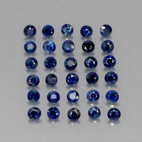 Achetez naturel ct bleue saphir gems, coupe roude, en provenance madagascar / mine diego chez gemselect. en stock, livraison internationale!