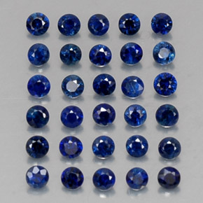 Achetez naturel ct bleue saphir gems, coupe roude, en provenance madagascar / mine diego chez gemselect. en stock, livraison internationale!