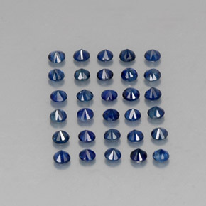 Achetez naturel ct bleue saphir gems, coupe roude, en provenance madagascar / mine diego chez gemselect. en stock, livraison internationale!