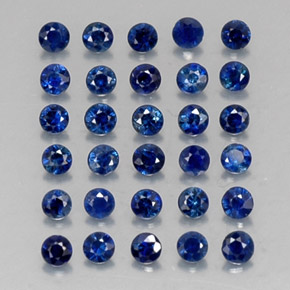 Achetez naturel ct bleue saphir gems, coupe roude, en provenance madagascar / mine diego chez gemselect. en stock, livraison internationale!