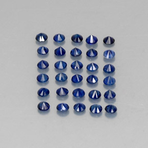 Achetez naturel ct bleue saphir gems, coupe roude, en provenance madagascar / mine diego chez gemselect. en stock, livraison internationale!