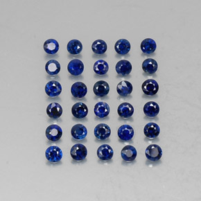 Achetez naturel ct bleue saphir gems, coupe roude, en provenance madagascar / mine diego chez gemselect. en stock, livraison internationale!