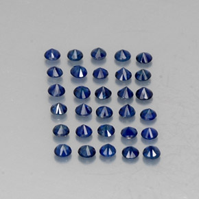 Achetez naturel ct bleue saphir gems, coupe roude, en provenance madagascar / mine diego chez gemselect. en stock, livraison internationale!