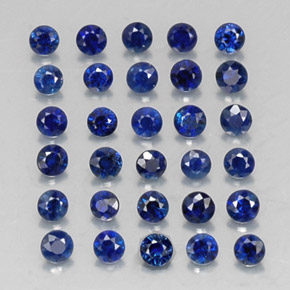 Achetez naturel ct bleue saphir gems, coupe roude, en provenance madagascar / mine diego chez gemselect. en stock, livraison internationale!