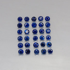 Achetez naturel ct bleue saphir gems, coupe roude, en provenance madagascar / mine diego chez gemselect. en stock, livraison internationale!