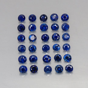 Achetez naturel ct bleue saphir gems, coupe roude, en provenance madagascar / mine diego chez gemselect. en stock, livraison internationale!