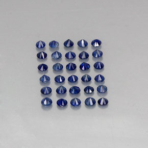 Achetez naturel ct bleue saphir gems, coupe roude, en provenance madagascar / mine diego chez gemselect. en stock, livraison internationale!