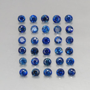 Achetez naturel ct bleue saphir gems, coupe roude, en provenance madagascar / mine diego chez gemselect. en stock, livraison internationale!