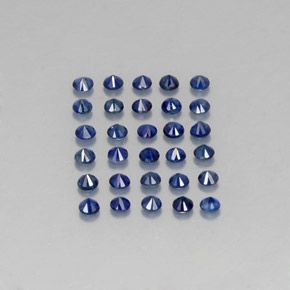 Achetez naturel ct bleue saphir gems, coupe roude, en provenance madagascar / mine diego chez gemselect. en stock, livraison internationale!