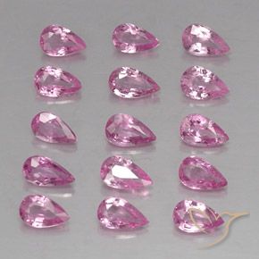 Achetez naturel 3,99ct rose saphir gems, en forme de poire, en provenance madagascar chez gemselect. en stock, livraison internationale!