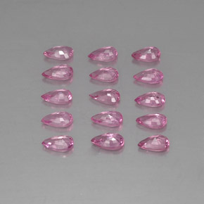 Achetez naturel 3,61ct rose saphir gems, en forme de poire, en provenance madagascar chez gemselect. en stock, livraison internationale!