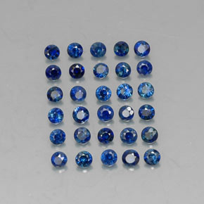 Achetez naturel ct bleue saphir gems, coupe roude, en provenance madagascar / mine diego chez gemselect. en stock, livraison internationale!