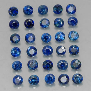 Achetez naturel ct bleue saphir gems, coupe roude, en provenance madagascar / mine diego chez gemselect. en stock, livraison internationale!