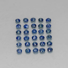 Achetez naturel ct bleue saphir gems, coupe roude, en provenance madagascar / mine diego chez gemselect. en stock, livraison internationale!