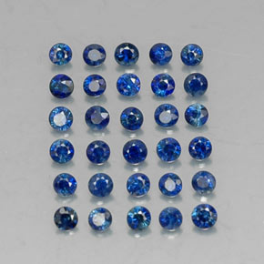 Achetez naturel ct bleue saphir gems, coupe roude, en provenance madagascar / mine diego chez gemselect. en stock, livraison internationale!