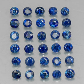 Achetez naturel ct bleue saphir gems, coupe roude, en provenance madagascar / mine diego chez gemselect. en stock, livraison internationale!
