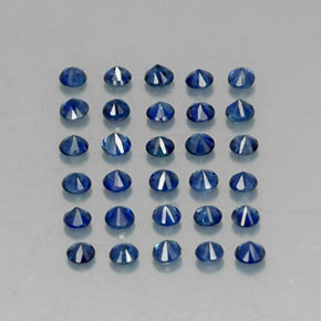 Achetez naturel ct bleue saphir gems, coupe roude, en provenance madagascar / mine diego chez gemselect. en stock, livraison internationale!