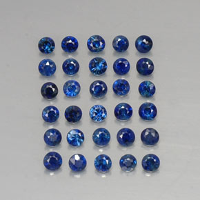 Achetez naturel ct bleue saphir gems, coupe roude, en provenance madagascar / mine diego chez gemselect. en stock, livraison internationale!
