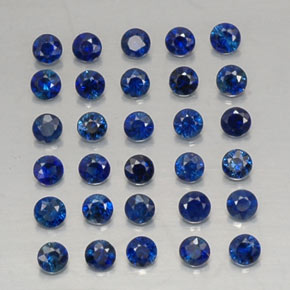 Achetez naturel ct bleue saphir gems, coupe roude, en provenance madagascar / mine diego chez gemselect. en stock, livraison internationale!