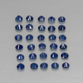 Achetez naturel ct bleue saphir gems, coupe roude, en provenance madagascar / mine diego chez gemselect. en stock, livraison internationale!