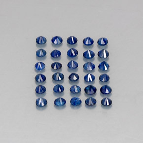 Achetez naturel ct bleue saphir gems, coupe roude, en provenance madagascar / mine diego chez gemselect. en stock, livraison internationale!